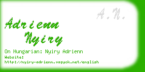 adrienn nyiry business card